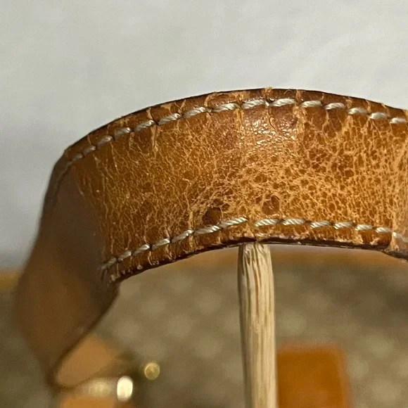 CELINE Classic Macadam Bucket Bag GUC 100% Authentic Brown/Tan- Vintage - Picture 11 of 17